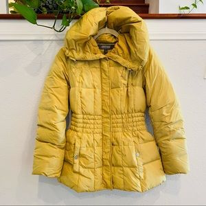 SOLD Kenneth Cole Bright Yellow Down Puffer Jacket